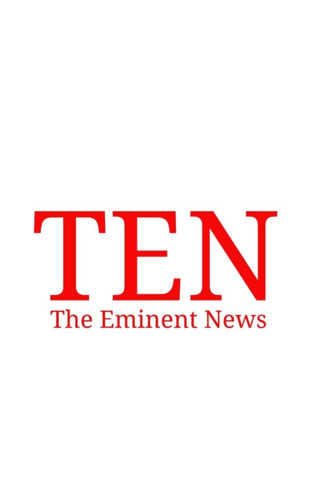 TEN LOGO IN RED