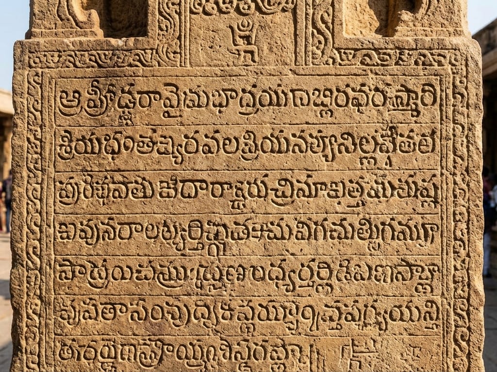 Telgu Inscription